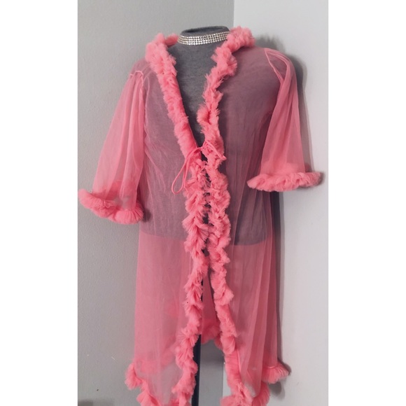 Victoria's Secret Other - Victoria’s Secret Ruffle Robe Lingerie✨ONE SIZE!